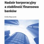 Nadzór korporacyjny a stabilność finansowa banków — okładka e-booka