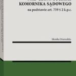Nadzór z urzędu nad czynnościami komornika sądowego na podstawie art. 759 § 2 k.p.c. — okładka e-booka