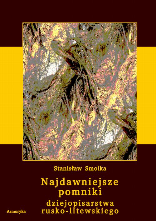 Najdawniejsze pomniki dziejopisarstwa rusko-litewskiego — okładka e-booka