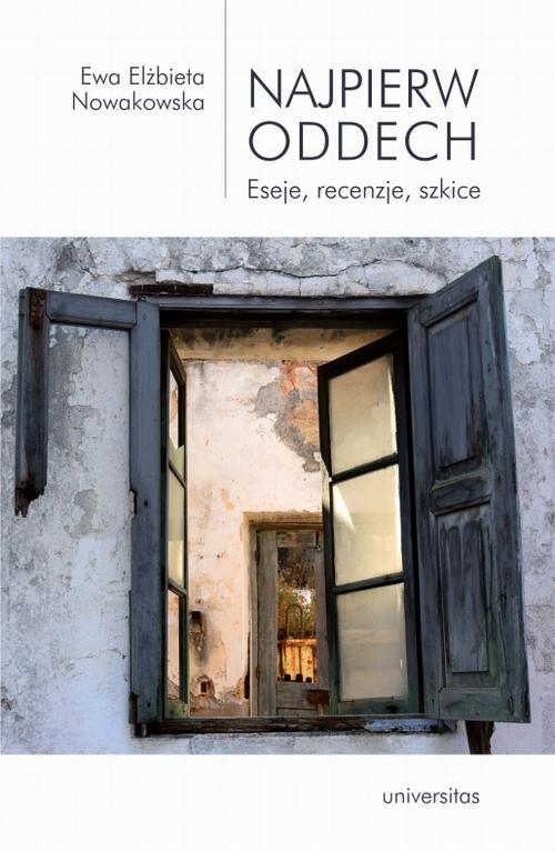 Najpierw oddech. Eseje, recenzje, szkice — okładka e-booka