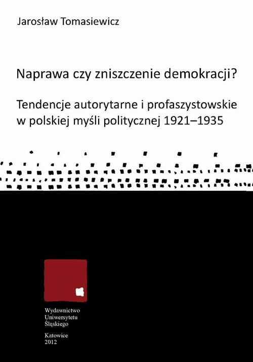 Naprawa czy zniszczenie demokracji? — okładka e-booka