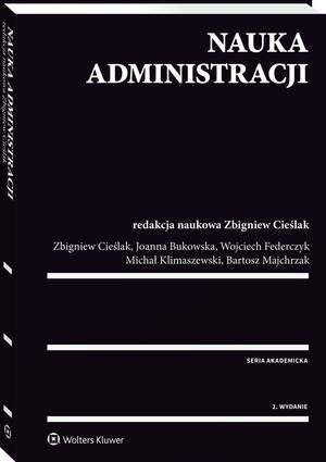 Nauka administracji — okładka e-booka
