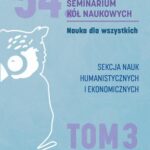 Nauka dla wszystkich. SEKCJA NAUK HUMANISTYCZNYCH I EKONOMICZNYCH — okładka e-booka