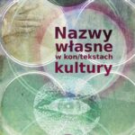 Nazwy własne w kon/tekstach kultury — okładka e-booka