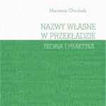 Nazwy własne w przekładzie teoria i praktyka — okładka e-booka