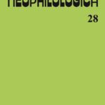 Neophilologica 2016. Vol. 28 — okładka wydania