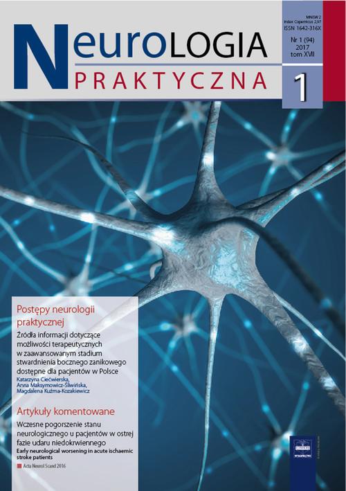 Tytuł: Neurologia Praktyczna 1/2017
Autor: 
Wydawnictwo: Czelej
Formaty: EPUB