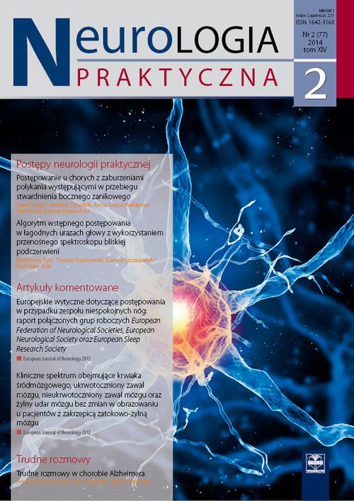 Tytuł: Neurologia Praktyczna 2/2014
Autor: 
Wydawnictwo: Czelej
Formaty: MOBI, EPUB