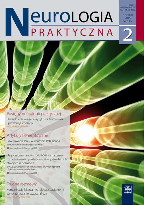 Tytuł: Neurologia Praktyczna 2/2015
Autor: 
Wydawnictwo: Czelej
Formaty: EPUB, MOBI