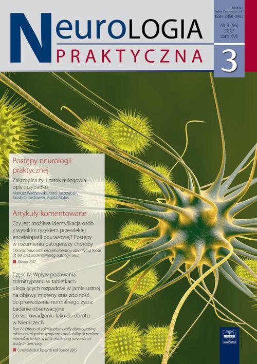 Tytuł: Neurologia Praktyczna 3/2017
Autor: 
Wydawnictwo: Czelej
Formaty: EPUB