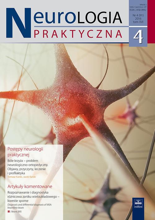 Tytuł: Neurologia Praktyczna 4/2016
Autor: 
Wydawnictwo: Czelej
Formaty: EPUB