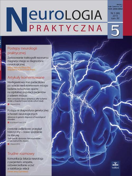 Tytuł: Neurologia Praktyczna 5/2015
Autor: 
Wydawnictwo: Czelej
Formaty: EPUB, MOBI