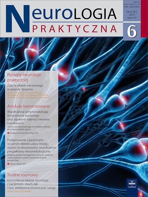 Tytuł: Neurologia Praktyczna 6/2015
Autor: 
Wydawnictwo: Czelej
Formaty: EPUB, MOBI