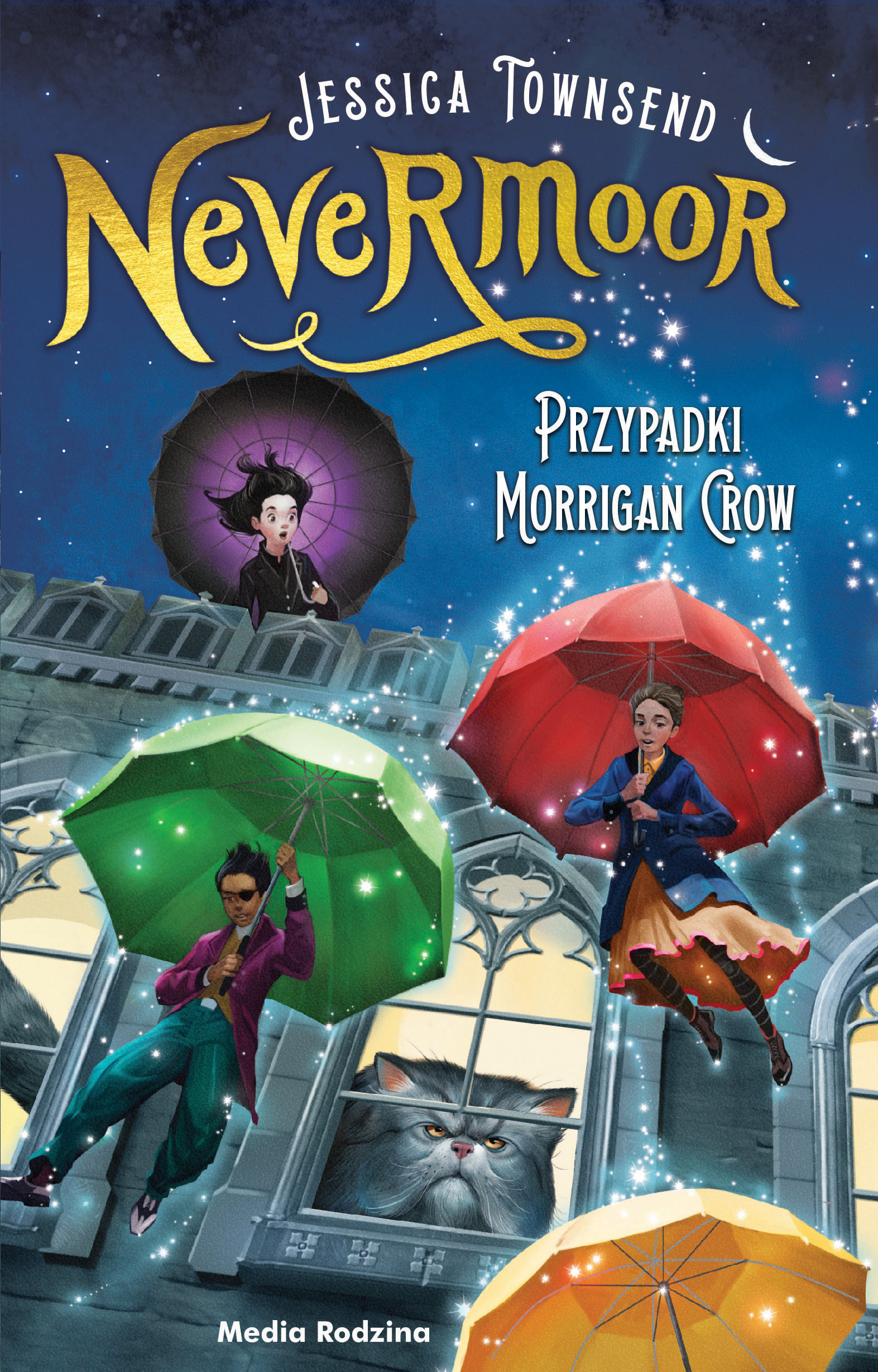 Tytuł: Nevermoor (tom 1). Nevermoor. Przypadki Morrigan Crow.
Autor: Jessica Townsend
Wydawnictwo: Media Rodzina
Formaty: EPUB, MOBI