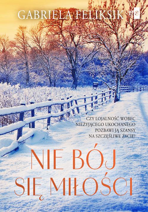 Tytuł: Nie bój się miłości
Autor: Gabriela Feliksik
Wydawnictwo: WasPos
Formaty: MOBI, EPUB