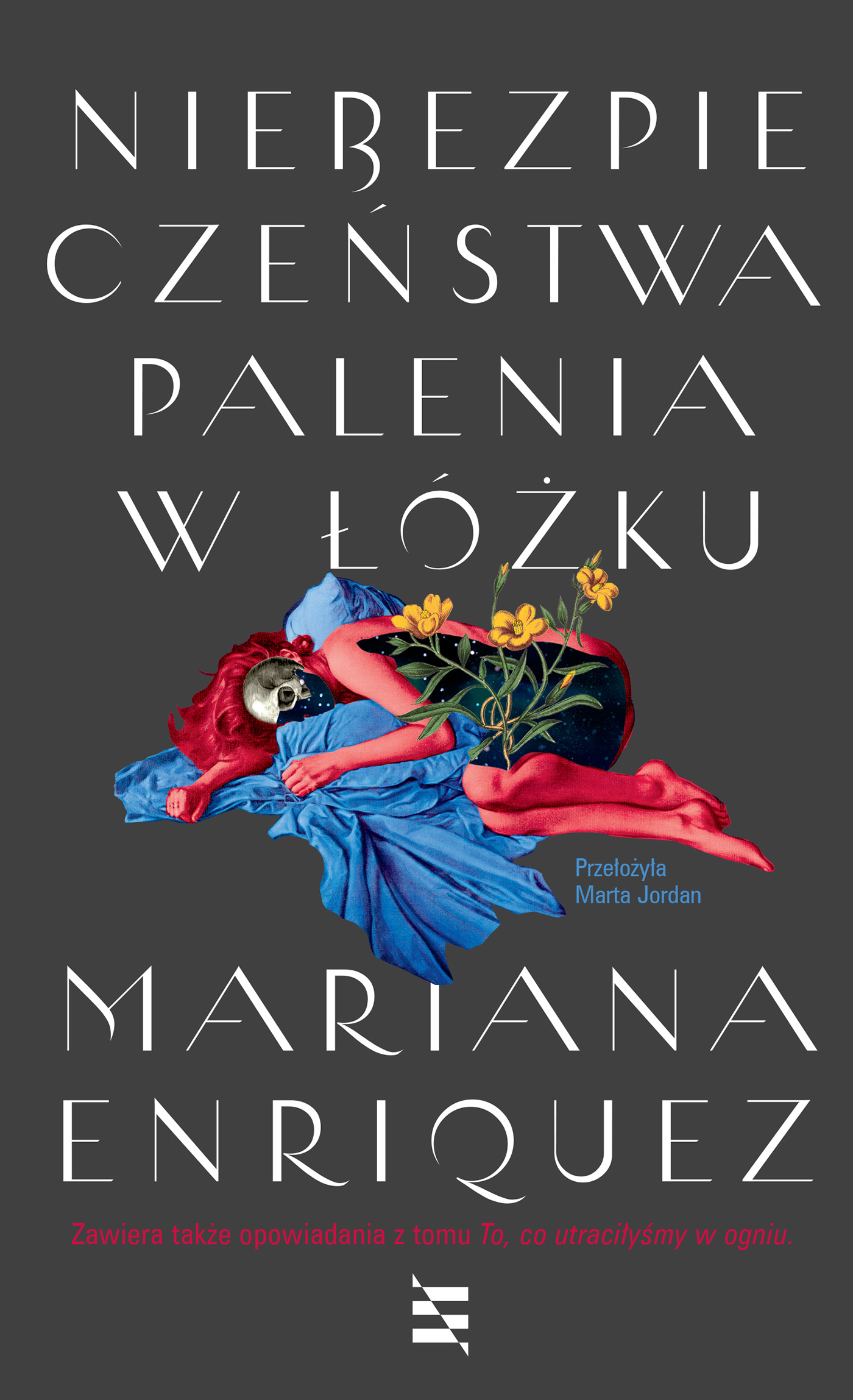 Niebezpieczeństwa palenia w łóżku — okładka e-booka