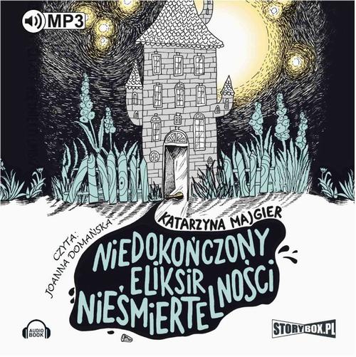 Tytuł: Niedokończony eliksir nieśmiertelności
Autor: Katarzyna Majgier
Wydawnictwo: Storybox
Formaty: MP3