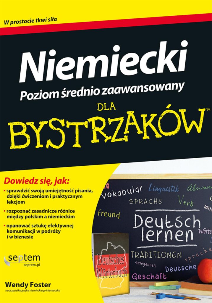 Niemiecki dla bystrzaków. Poziom średnio zaawansowany — okładka