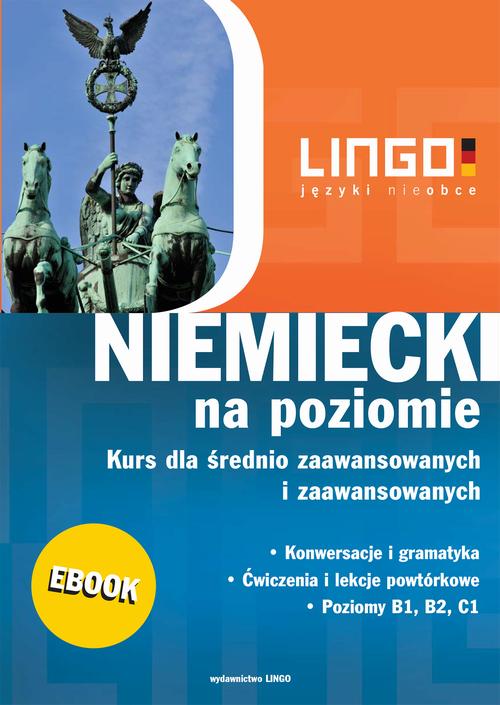 Niemiecki na poziomie — okładka e-booka