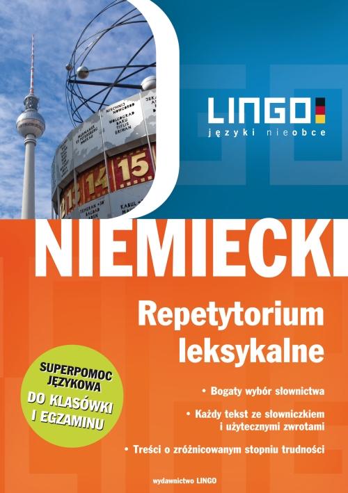 Tytuł: Niemiecki. Repetytorium leksykalne
Autor: Iwona Kienzler
Wydawnictwo: Lingo
Formaty: PDF