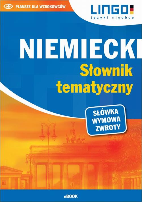 Niemiecki. Słownik tematyczny — okładka e-booka