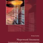Niepewność fenomenu — okładka e-booka