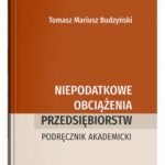 Niepodatkowe obciążenia przedsiębiorstw. Podręcznik akademicki — okładka e-booka