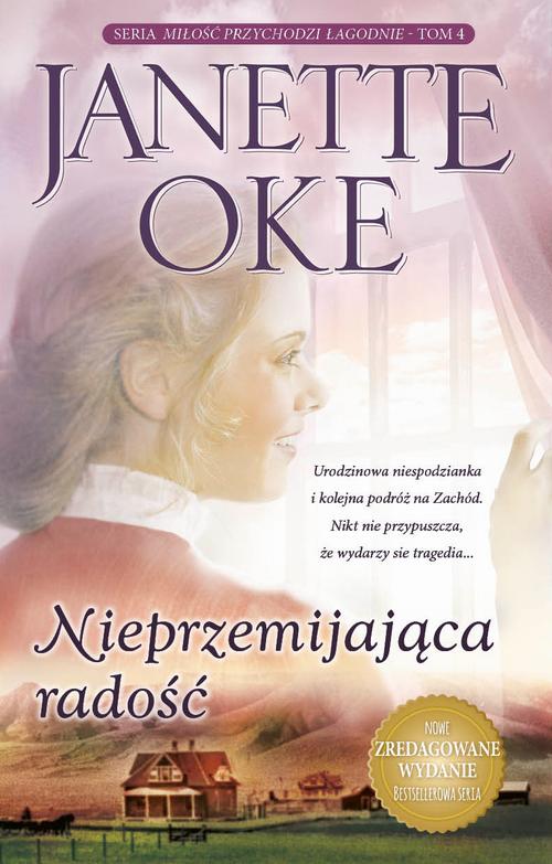 Tytuł: NIEPRZEMIJAJĄCA RADOŚĆ
Autor: Janette Oke, Oke Janette
Wydawnictwo: Psalm18.pl
Formaty: EPUB, MOBI