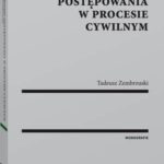 Nieważność postępowania w procesie cywilnym — okładka e-booka