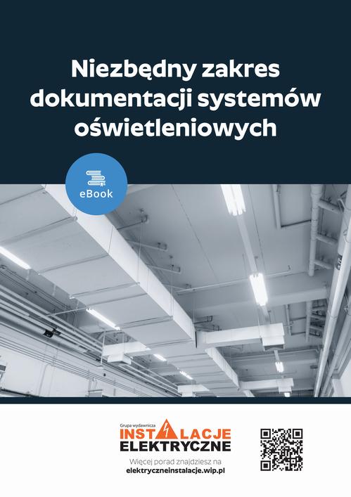 Niezbędny zakres dokumentacji systemów oświetleniowych — okładka e-booka