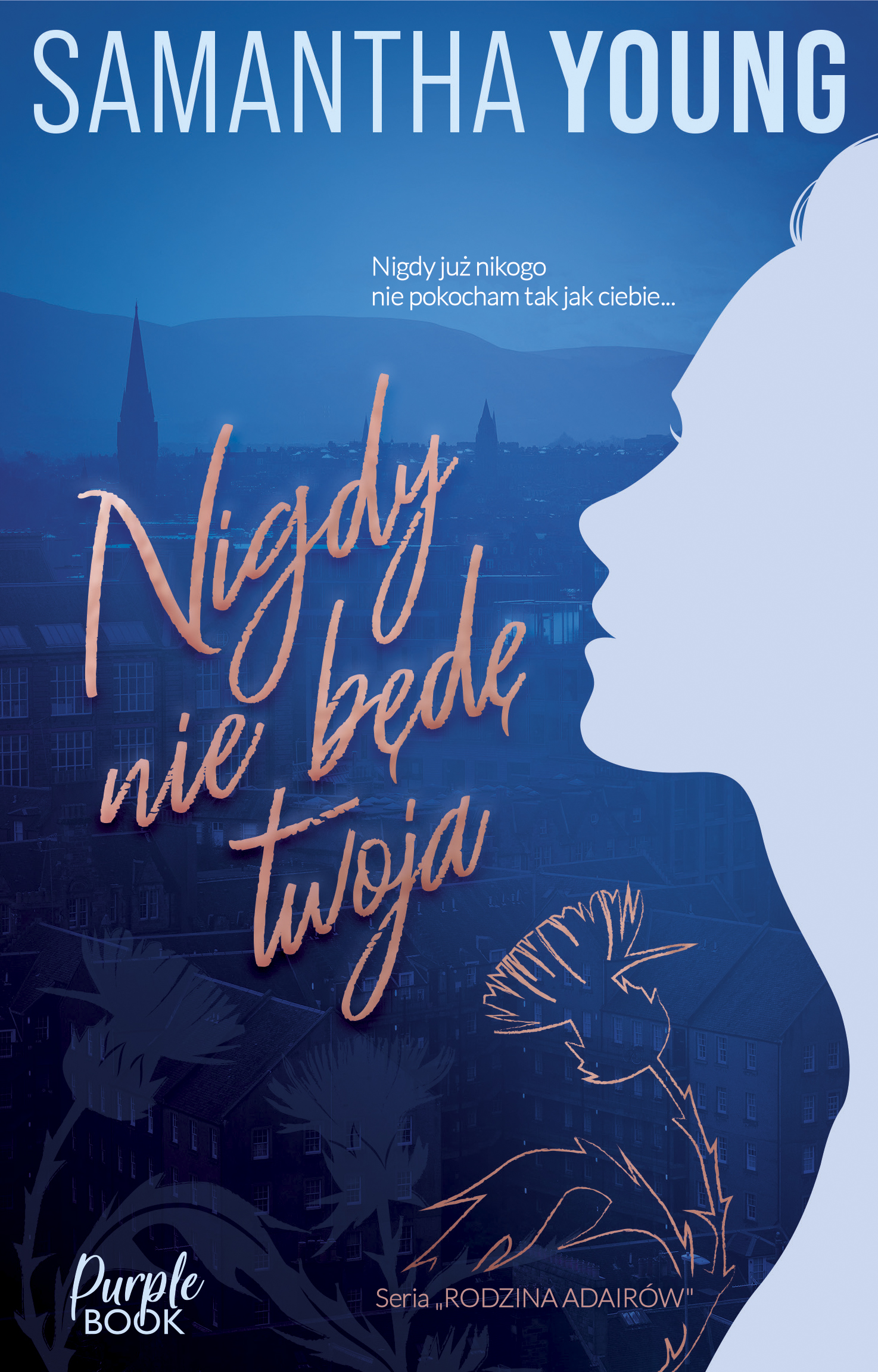 Tytuł: Nigdy nie będę Twoja
Autor: Samantha Young
Wydawnictwo: Purple Book
Formaty: EPUB, MOBI