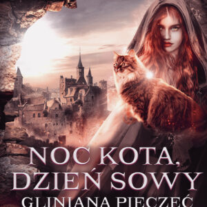 Noc kota, dzień sowy: Gliniana Pieczęć — okładka