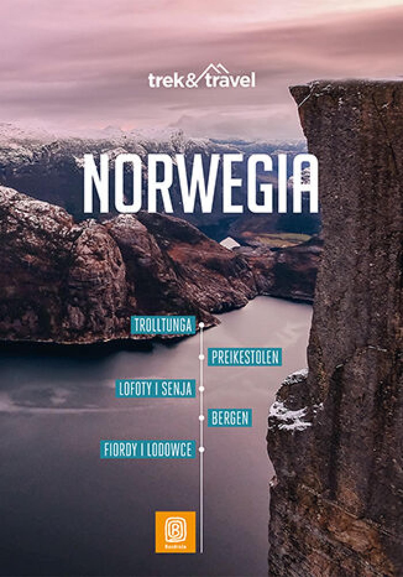 Tytuł: Norwegia. trek&travel. Wydanie 1
Autor: Sławomir Adamczak, Olgierd Adamczak
Wydawnictwo: Bezdroża
Formaty: EPUB, PDF, MOBI