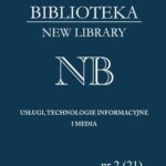 Tytuł: Nowa Biblioteka. New Library. Usługi, technologie informacyjne i media 2016, nr 2 (21): Współczesne biblioteki na świecie
Autor: 
Wydawnictwo: Wydawnictwo Uniwersytetu Śląskiego
Formaty: PDF