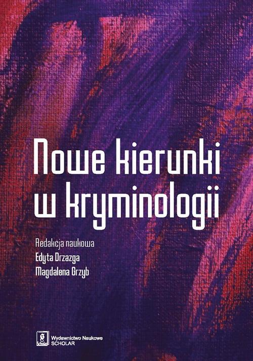 Nowe kierunki w kryminologii — okładka e-booka