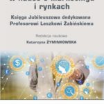 Nowe koncepcje w nauce o marketingu i rynkach — okładka e-booka