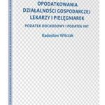 Nowe zasady opodatkowania działalności gospodarczej lekarzy i pielęgniarek — okładka e-booka