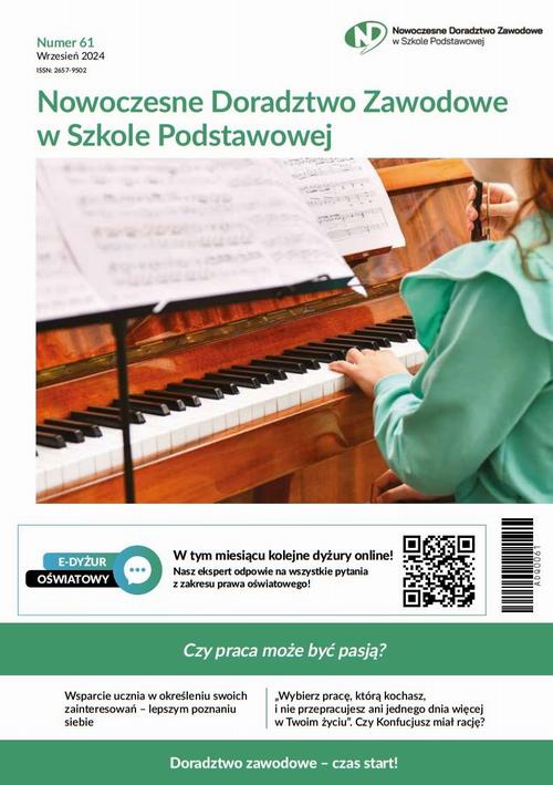 Tytuł: Nowoczesne Doradztwo Zawodowe w Szkole Podstawowej, numer 61, Czy praca może być pasją?
Autor: Praca Zbiorowa
Wydawnictwo: Wiedza i Praktyka
Formaty: PDF