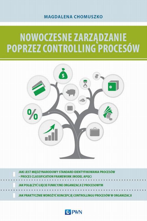 Nowoczesne zarządzanie poprzez controlling procesów — okładka e-booka