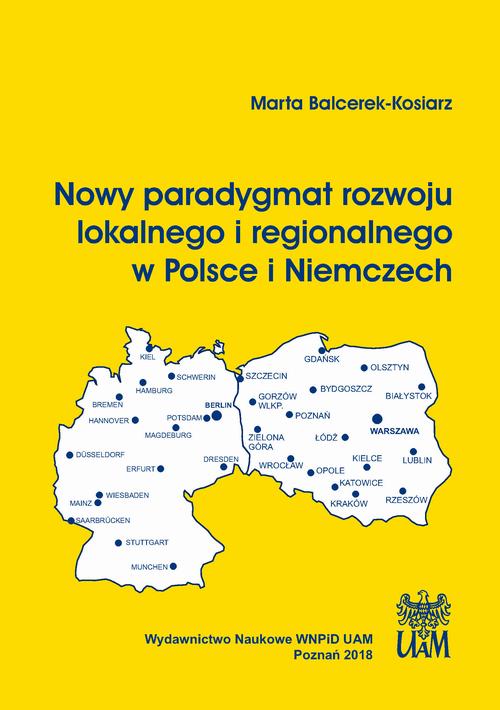 Nowy paradygmat rozwoju lokalnego i regionalnego w Polsce i Niemczech — okładka e-booka
