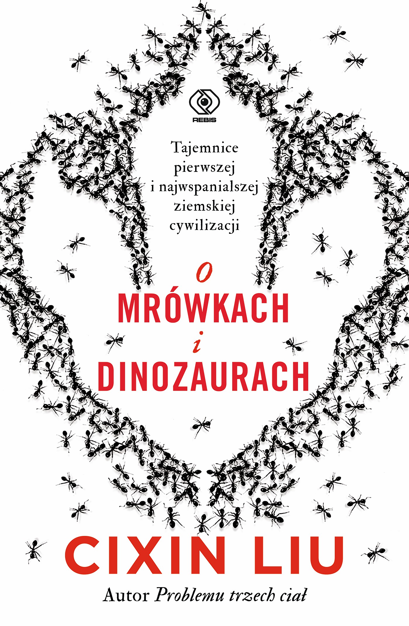 O mrówkach i dinozaurach — okładka e-booka