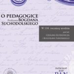 O pedagogice prof. Bogdana Suchodolskiego — okładka e-booka