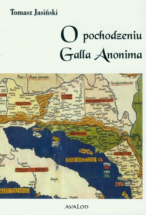 O pochodzeniu Galla Anonima — okładka e-booka