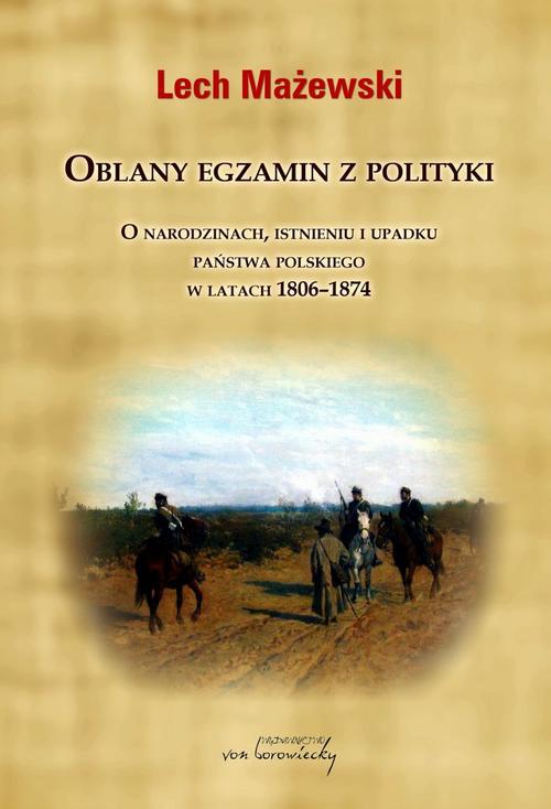 Oblany egzamin z polityki — okładka e-booka