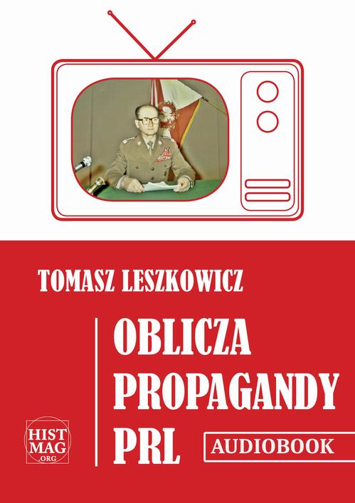 Oblicza propagandy PRL — okładka audiobooka