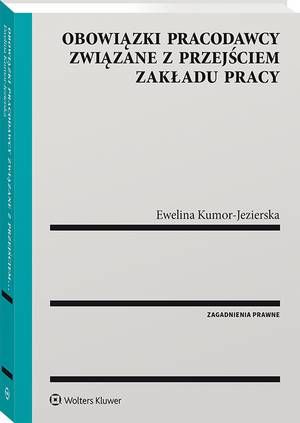 Obowiązki pracodawcy związane z przejściem zakładu pracy — okładka e-booka