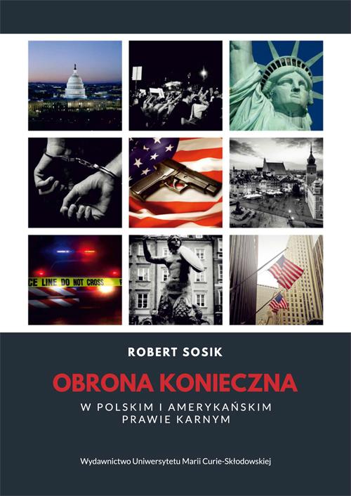 Obrona konieczna w polskim i amerykańskim prawie karnym — okładka e-booka