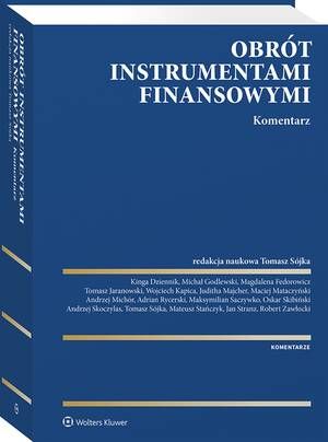 Obrót instrumentami finansowymi. Komentarz — okładka e-booka