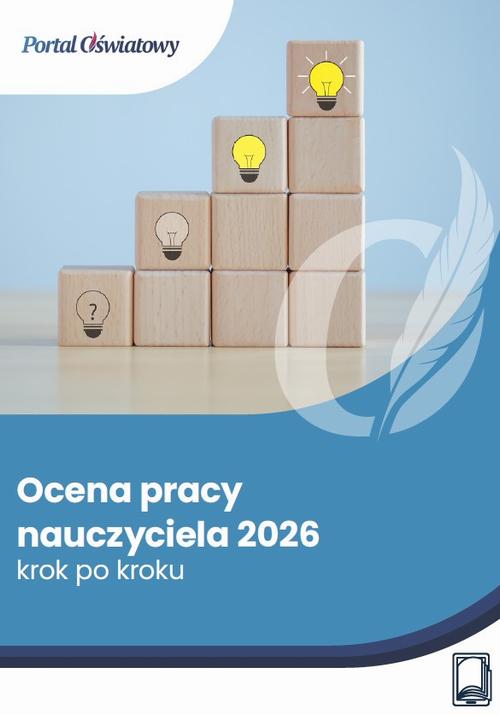 Ocena pracy nauczyciela 2026 krok po kroku — okładka e-booka
