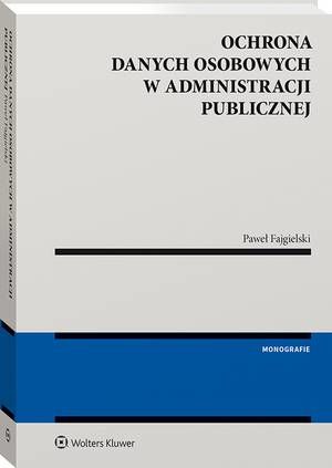 Ochrona danych osobowych w administracji publicznej — okładka e-booka